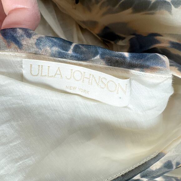 Ulla Johnson Black and Cream Maxi Dress - Picture 8 of 9